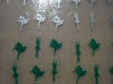 Adesivos bailarinas VERDE