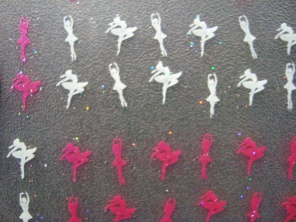 Adesivos bailarinas ROSA