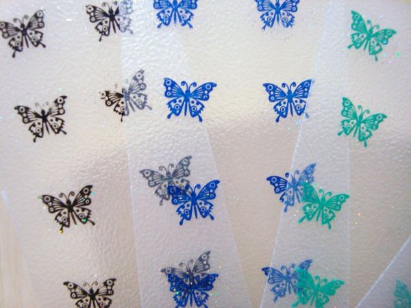 Adesivo borboleta Grande AZUL