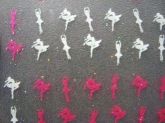 Adesivos bailarinas ROSA