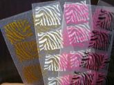 adesivo de Zebra BRANCO